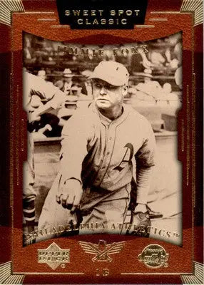 Jimmie Foxx - 2004 Upper Deck Sweet Spot Classic - #41 - Baseball - Baseball Card Single