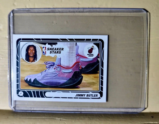 Jimmy Butler 2023-24 Panini NBA Basketball #36 Sneaker Stars Sticker - Basketball Card Single