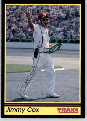 Jimmy Cox - 1991 Traks - #157 - RC Racing - Racing Card Single
