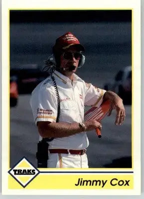 Jimmy Cox - 1992 Traks - #157 - Racing - Racing Card Single
