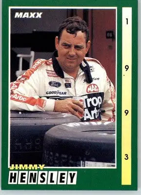 Jimmy Hensley - 1993 Maxx - #66 - Racing - Racing Card Single