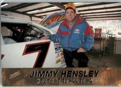 Jimmy Hensley - 1994 Action Packed - #61 - Racing - Racing Card Single