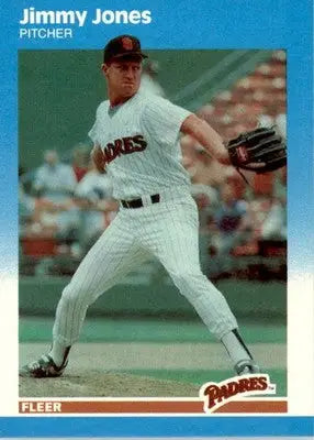 Jimmy Jones - 1987 Fleer Update - #U-54 - Baseball - Baseball Card Single