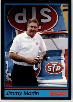 Jimmy Martin - 1991 Traks - #90 - RC Racing - Racing Card Single