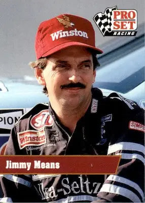 Jimmy Means - 1991 Pro Set - #69 - Racing - Racing Card Single