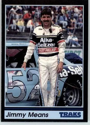 Jimmy Means - 1991 Traks - #152 - Racing - Racing Card Single