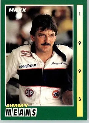 Jimmy Means - 1993 Maxx - #52 - Racing - Racing Card Single