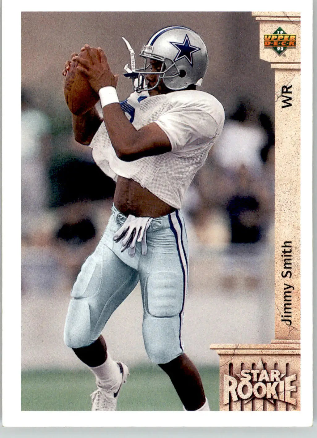 Jimmy Smith - 1992 Upper Deck - #22 - RC Football - Football Card Single