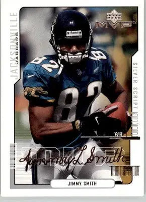 Jimmy Smith - 2000 Upper Deck MVP - #73 - Silver Script Football - Football Card Single