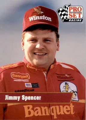 Jimmy Spencer - 1991 Pro Set - #83 - Racing - Racing Card Single