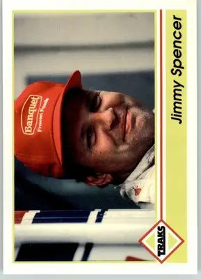 Jimmy Spencer - 1992 Traks - #98 - Racing - Racing Card Single
