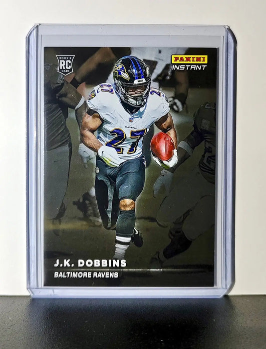 JK Dobbins Rookie 2020 Panini NFL #9 Rookie Spotlight Card Baltimore Ravens - Football Card Single