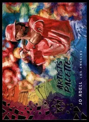 Jo Adell 2021 Panini Diamond Kings Artist’s Palette #AP-10 Los Angeles Angels - Baseball Card Single