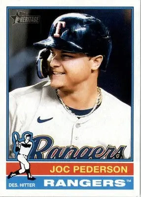 Joc Pederson - 2025 Topps Heritage - #158 - Baseball - Baseball Card Single