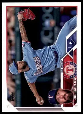 Joe Barlow 2023 Topps #139 Texas Rangers - Baseball Card Single