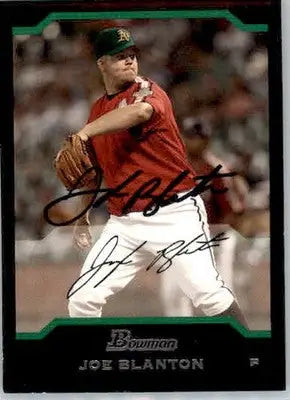 Joe Blanton - 2004 Bowman Draft Picks & Prospects - #BDP122 - AUTO Baseball - Baseball Card Single