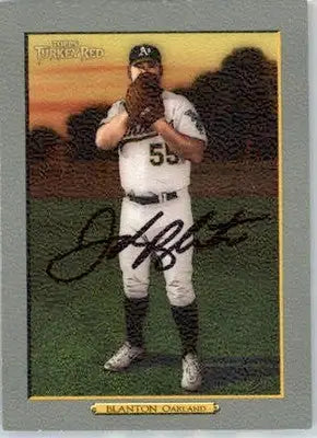 Joe Blanton - 2006 Topps Turkey Red - #434 - AUTO Baseball - Baseball Card Single