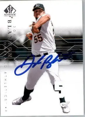 Joe Blanton - 2008 SP Authentic - #29 - AUTO Baseball - Baseball Card Single
