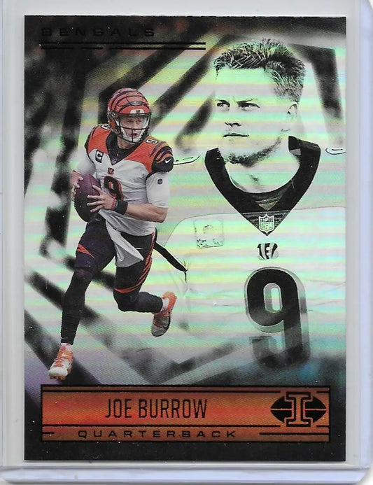 Joe Burrow 2021 Illusions Football Card #40 Cincinnati Bengals (511) - Football Card Single