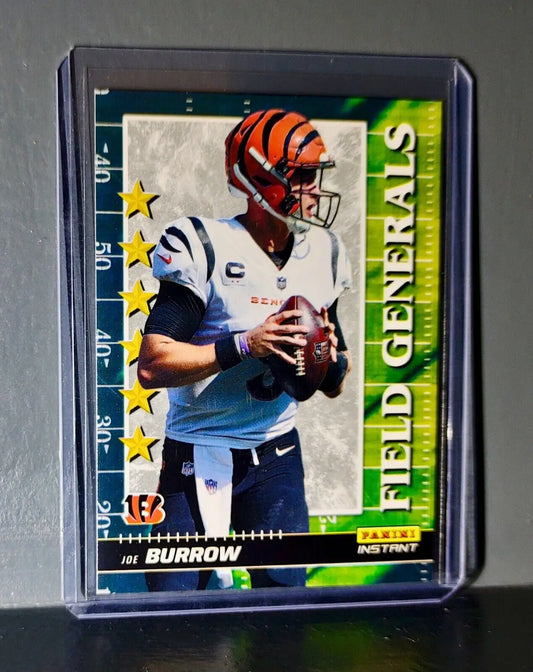 Joe Burrow 2021 Panini NFL Instant Field Generals #7 Rookie Card 1 of 2088 - Football Card Single