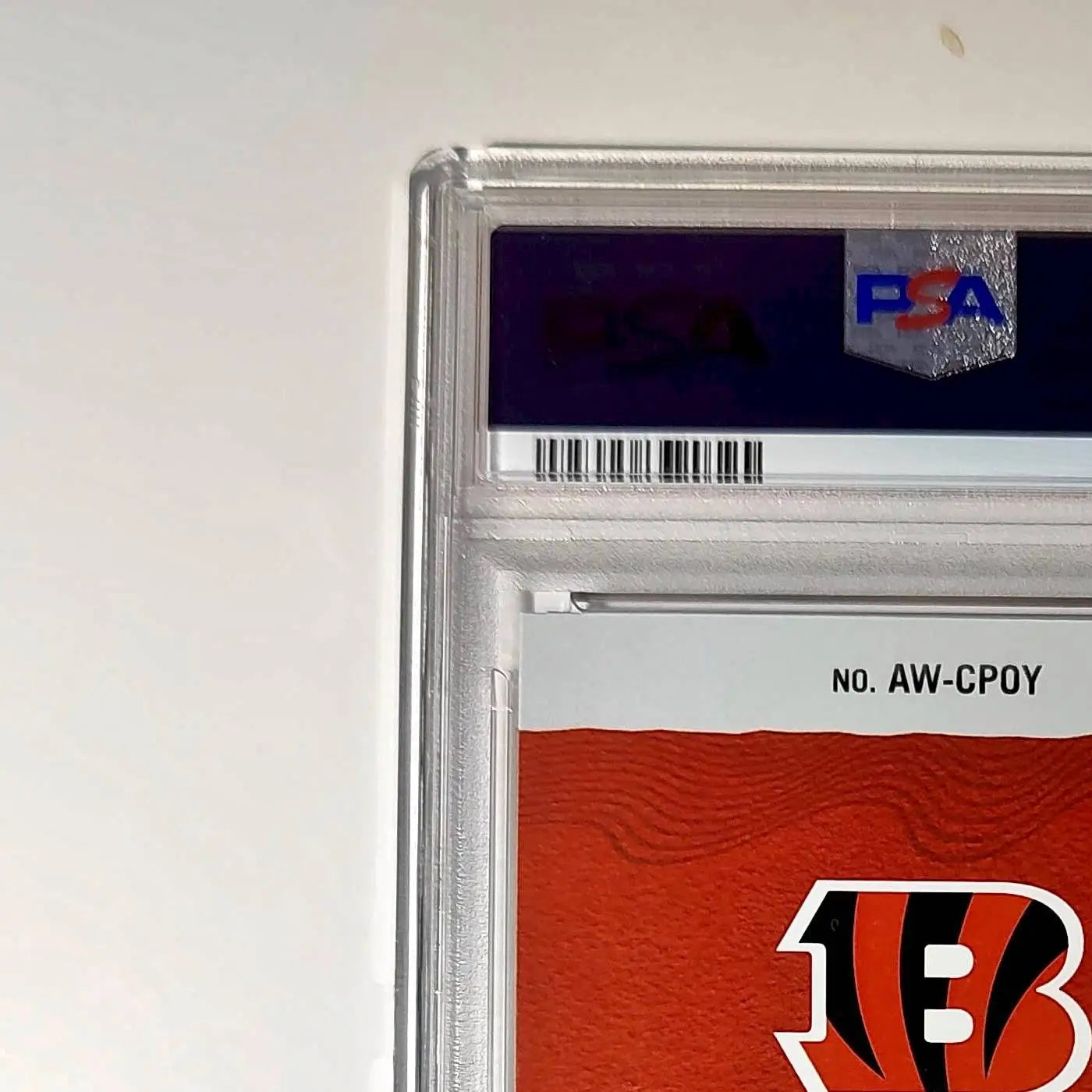 Joe Burrow 2024 Panini NFL AP Comeback Player of the Year Bengals PSA 9 Mint - Football Card Single