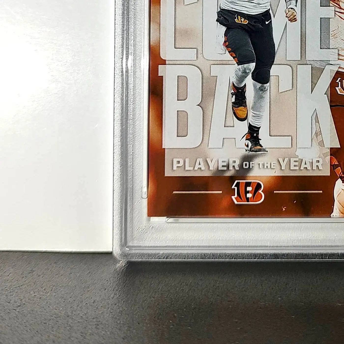 Joe Burrow 2024 Panini NFL AP Comeback Player of the Year Bengals PSA 9 Mint - Football Card Single
