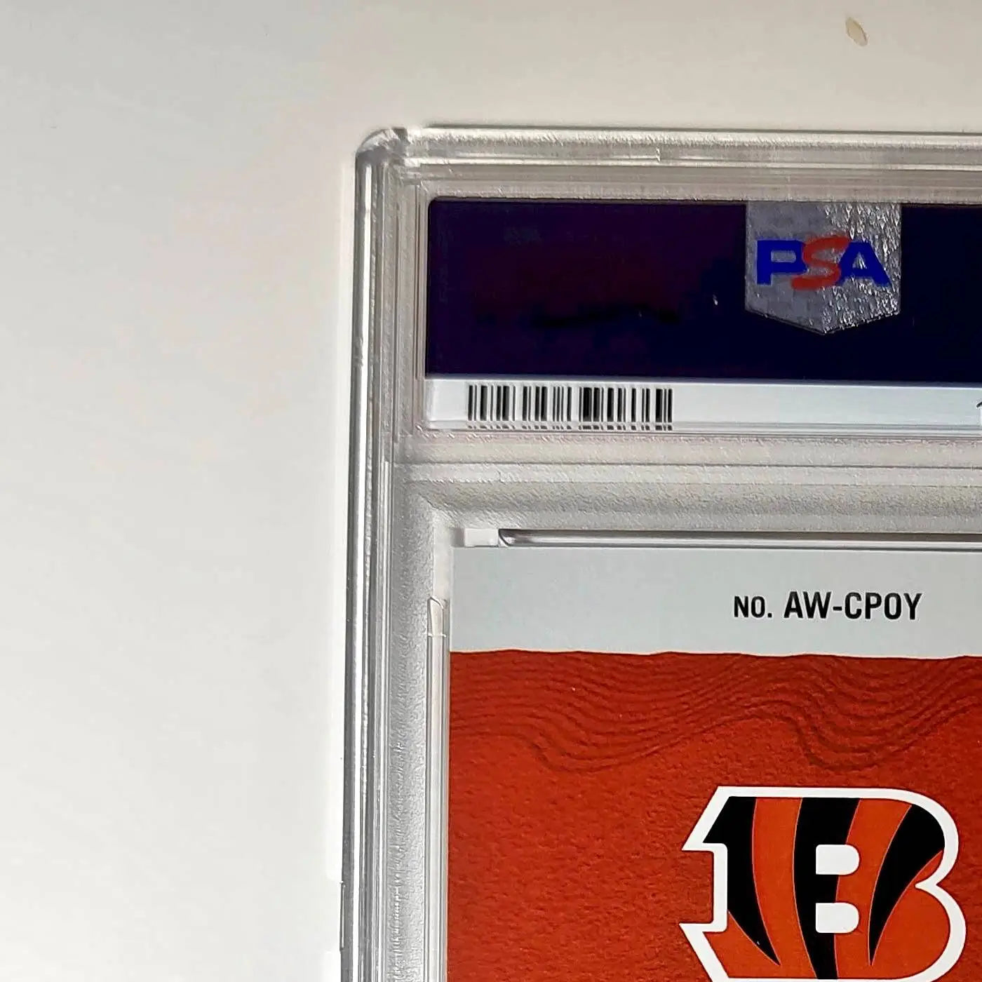 Joe Burrow 2024 Panini NFL AP Comeback Player of the Year Bengals PSA 10 Gem