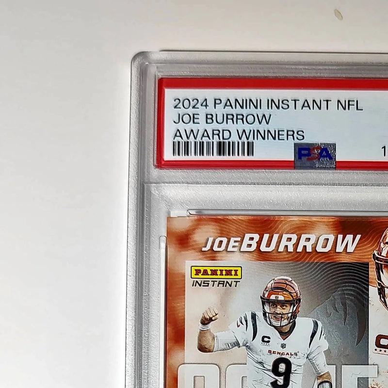 Joe Burrow 2024 Panini NFL AP Comeback Player of the Year Bengals PSA 10 Gem