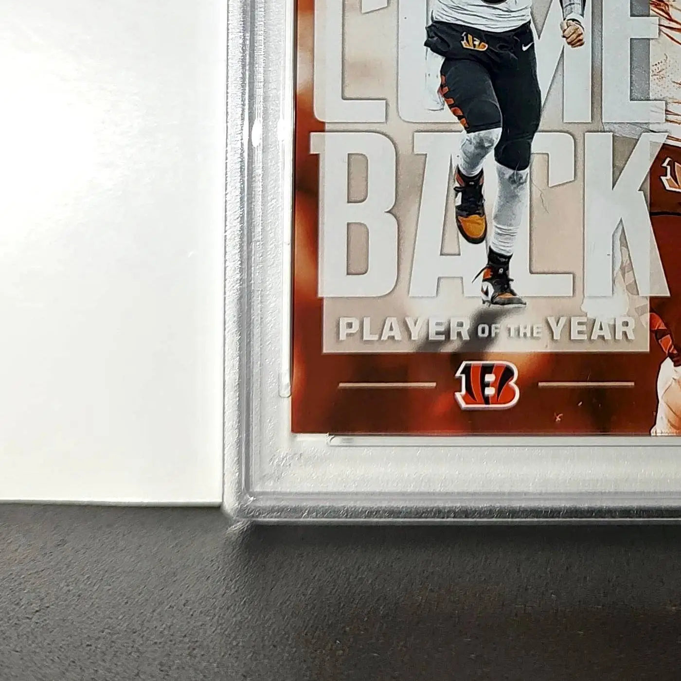 Joe Burrow 2024 Panini NFL AP Comeback Player of the Year Bengals PSA 9 Mint