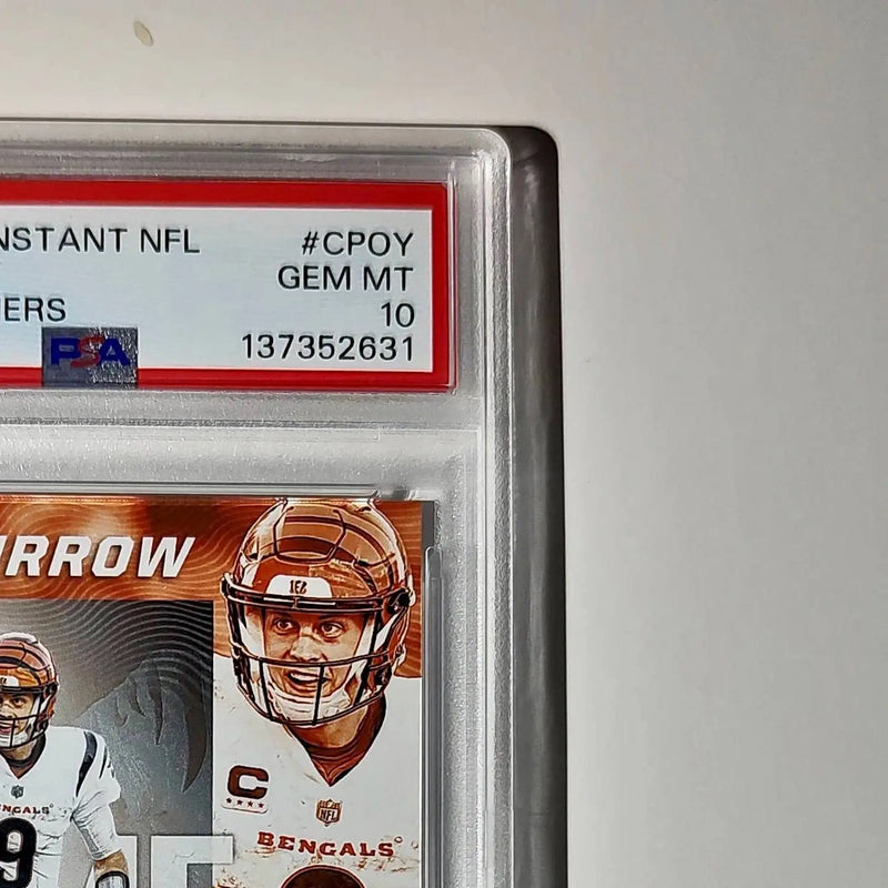 Joe Burrow 2024 Panini NFL AP Comeback Player of the Year Bengals PSA 10 Gem