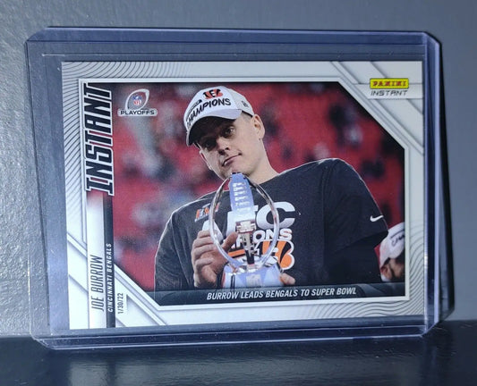 Joe Burrow NFL Panini Playoffs #196 Card 1 of 1035