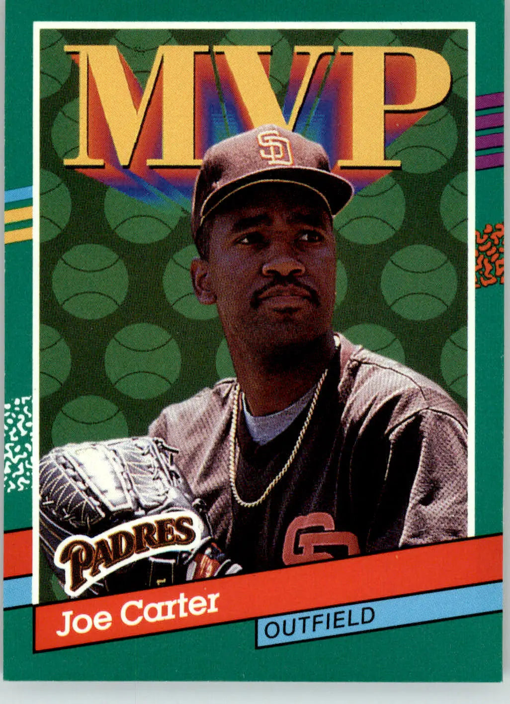 Joe Carter - 1991 Donruss - #409b - Baseball - Baseball Card Single
