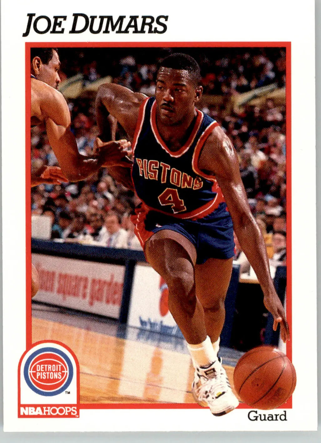 Joe Dumars - 1991-92 Hoops - #60 - Basketball - Basketball Card Single