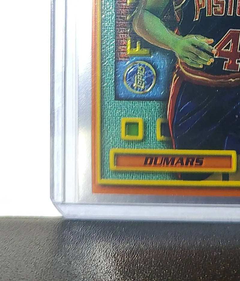 Joe Dumars 1995-96 Topps Finest NBA #M25 Mysterly Pistons
