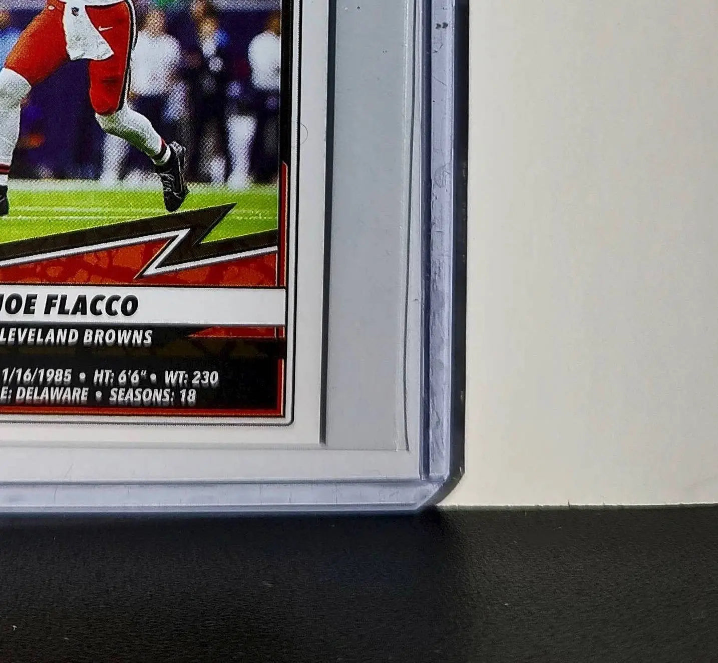 Joe Flacco 2025 Panini NFL #136 Sticker Cleveland Browns