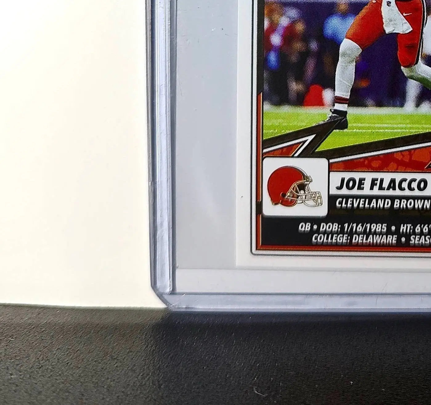 Joe Flacco 2025 Panini NFL #136 Sticker Cleveland Browns
