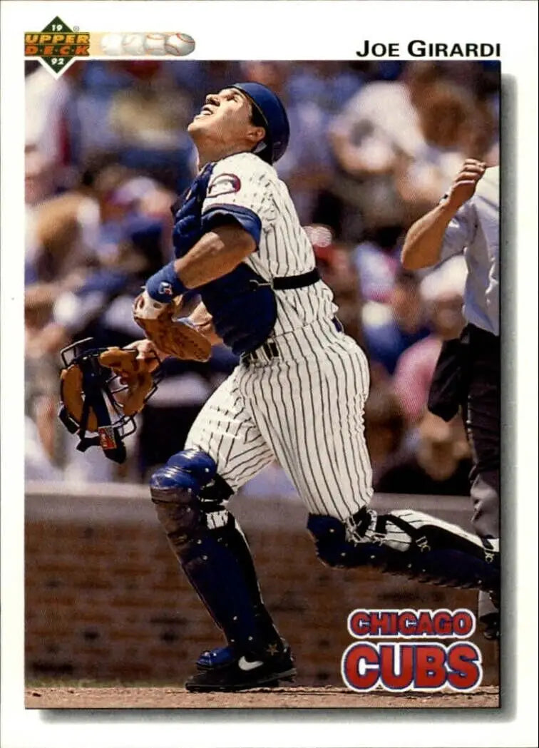 Joe Girardi 1992 Upper Deck MLB #351 Baseball Card Chicago Cubs - Baseball Card Single