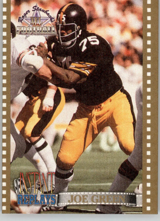 Joe Greene - 1994 Ted Williams Roger Staubach’s NFL - #IR11 - Instant Replays - Football Card Single