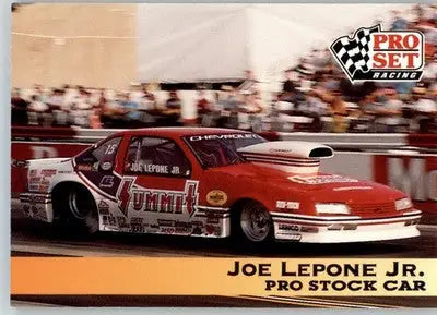 Joe Lepone Jr. - 1992 Pro Set NHRA - #132 - Racing - Racing Card Single