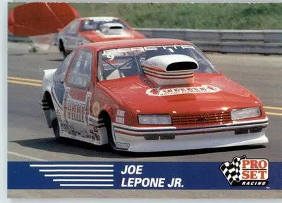 Joe Lepone Jr.’s Car - 1991 Pro Set NHRA - #90 - Racing - Racing Card Single