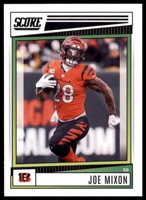 Joe Mixon 2022 Score #195 Cincinnati Bengals - Football Card Single
