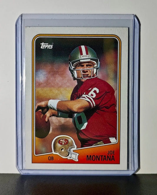 Joe Montana 1988 Topps NFL #38 Card San Francisco 49ers - Football Card Single