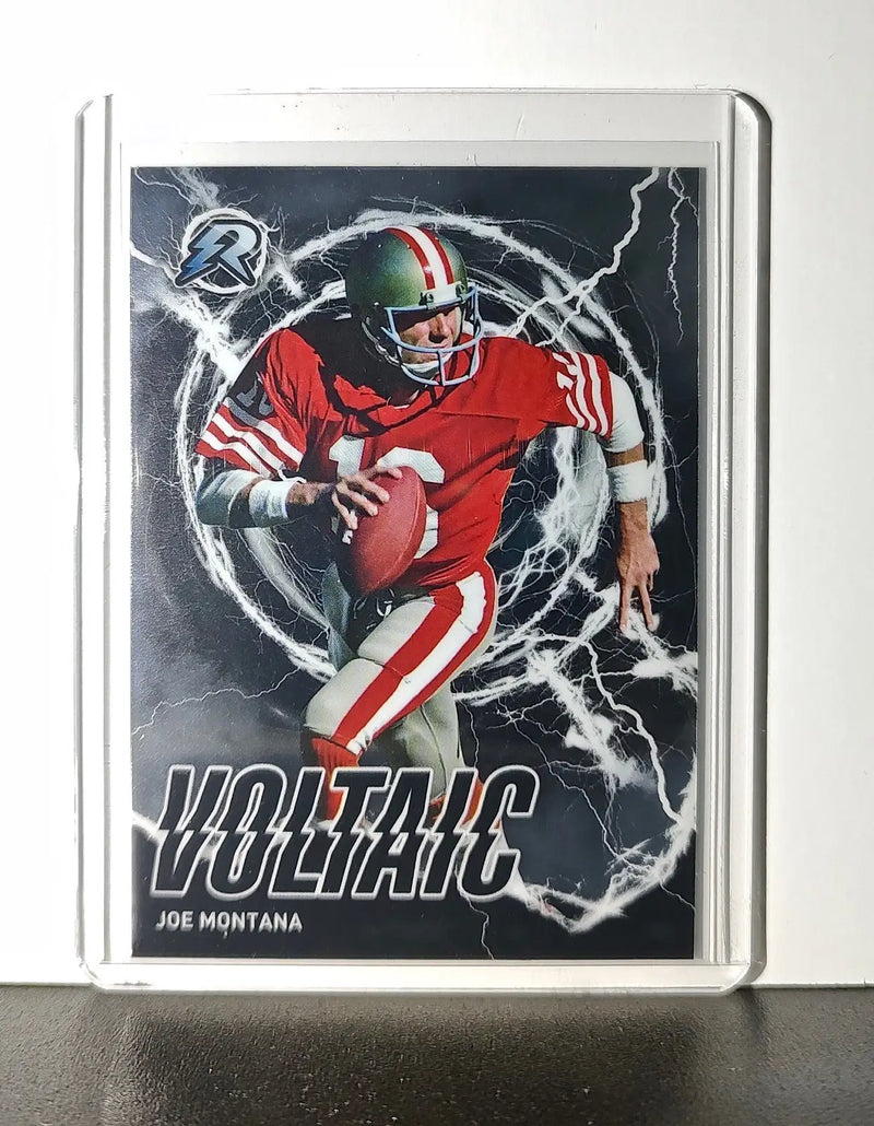 Joe Montana 2023 Topps Resurgence Voltaic NFL #RV-8 Card San Francisco 49ers