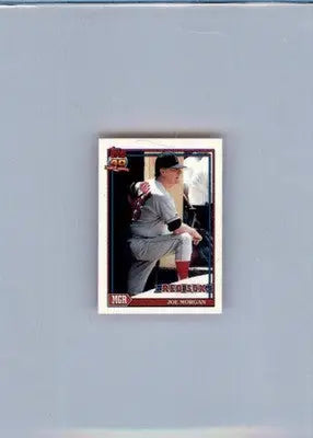 Joe Morgan - 1991 Topps Micro - #21 - Baseball - Baseball Card Single