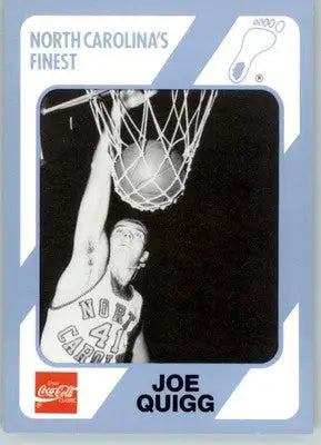 Joe Quigg - 1989 Collegiate Collection North Carolina’s Finest - #121 - Basketball Card Single