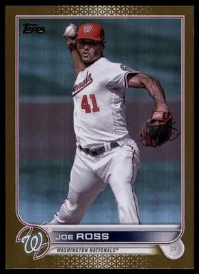 Joe Ross 2022 Topps Update Gold Foil #US132 Washington Nationals - Baseball Card Single