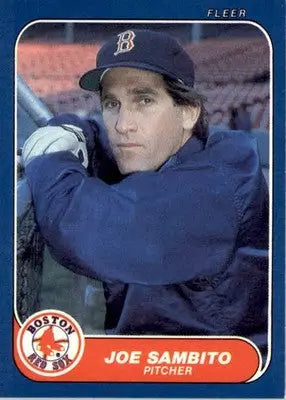 Joe Sambito - 1986 Fleer Update - #U-101 - Baseball - Baseball Card Single
