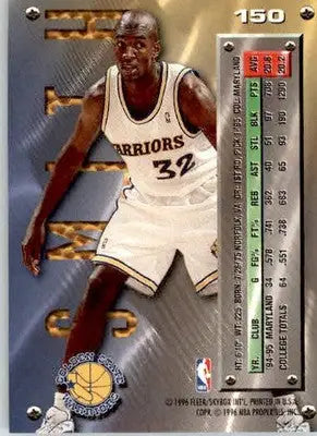 Joe Smith - 1995-96 Metal - #150 - RC Basketball - Basketball Card Single