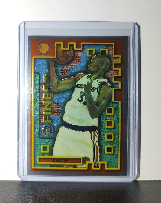 Joe Smith 1995-96 Topps Finest NBA #M41 Mysterly Warriors - Basketball Card Single