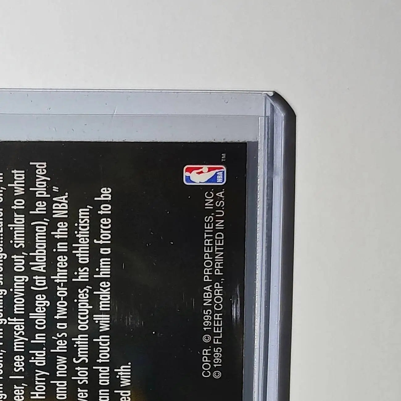 Joe Smith Rookie 1995-96 Flair NBA #R-8 Class of ’95